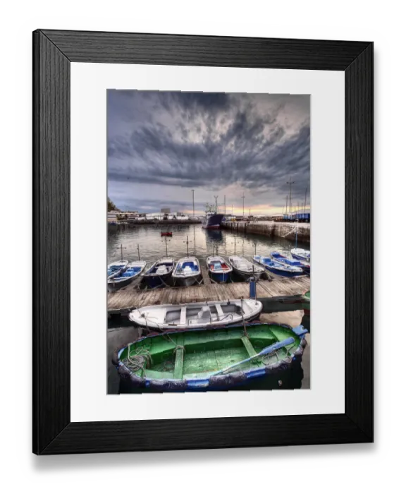 Framed Print : Puerto de Getaria, Guipuzcoa, Basque Country, Spain Framed Print : Puerto de Getaria, Guipuzcoa, Basque Country, Spain