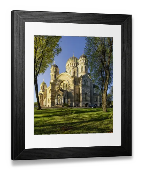 Framed Print : Nativity of Christ Cathedral, Riga, Latvia Framed Print : Nativity of Christ Cathedral, Riga, Latvia
