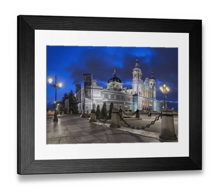 Framed Print : Almudena Cathedral, Madrid, Spain Framed Print : Almudena Cathedral, Madrid, Spain