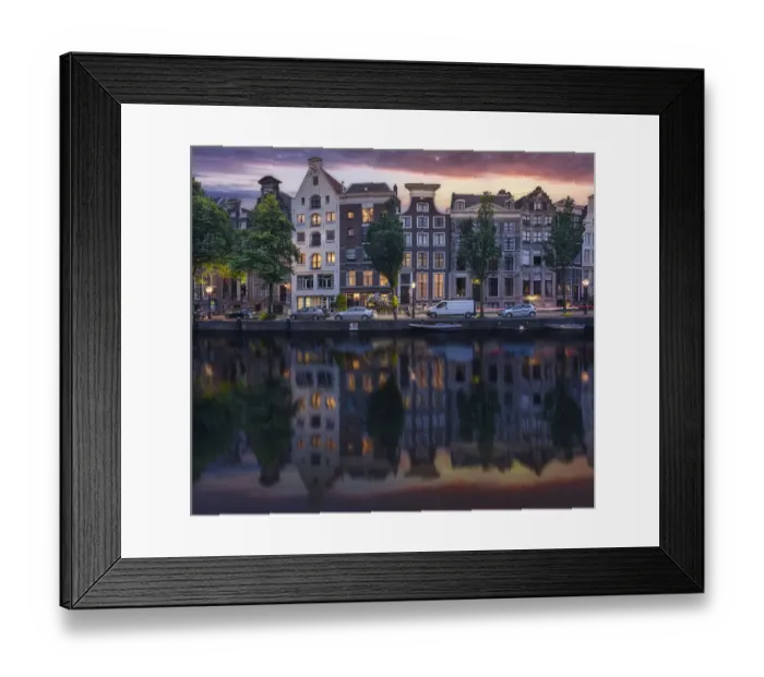 Framed Print : Bridge in Keizersgracht canal, Amsterdam Framed Print : Bridge in Keizersgracht canal, Amsterdam