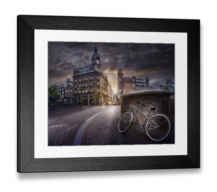 Framed Print : Bridge in Keizersgracht canal, Amsterdam Framed Print : Bridge in Keizersgracht canal, Amsterdam