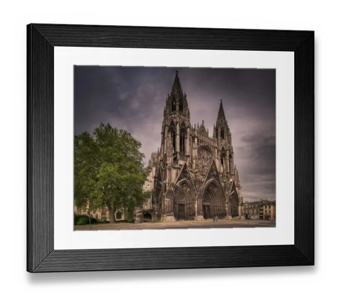 Framed Print : Church of St Ouen, Rouen, Normandy, France, Europe Framed Print : Church of St Ouen, Rouen, Normandy, France, Europe