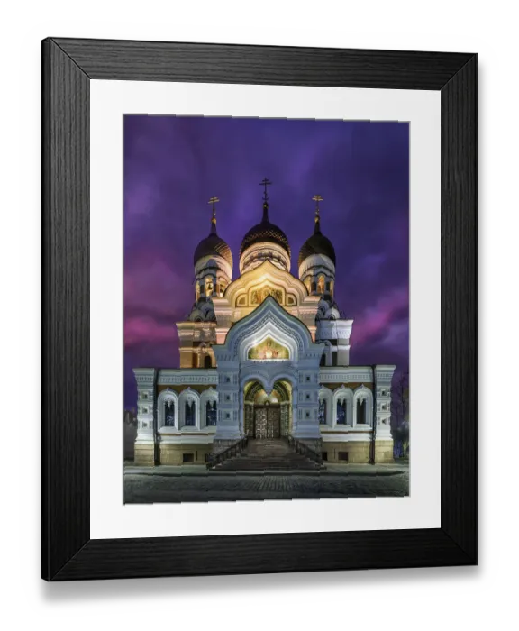 Framed Print : Alexander Nevsky Cathedral Framed Print : Alexander Nevsky Cathedral