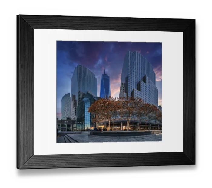 Framed Print : One World Trade Center cityscape, New York City Framed Print : One World Trade Center cityscape, New York City