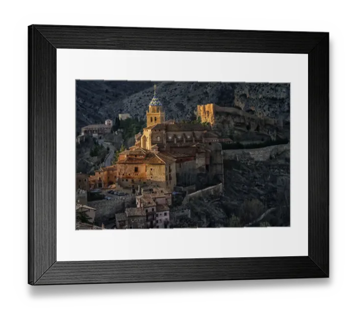Framed Print : The Medieval Village of Albarracin
