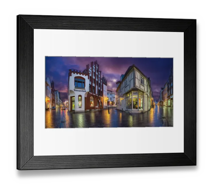 Framed Print : Wismar, Mecklenburg Vorpommern, North Germany Framed Print : Wismar, Mecklenburg Vorpommern, North Germany