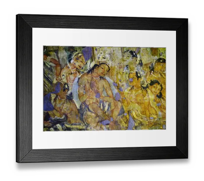 Framed Print : India, Maharashtra, Ajanta cave temple Framed Print : India, Maharashtra, Ajanta cave temple