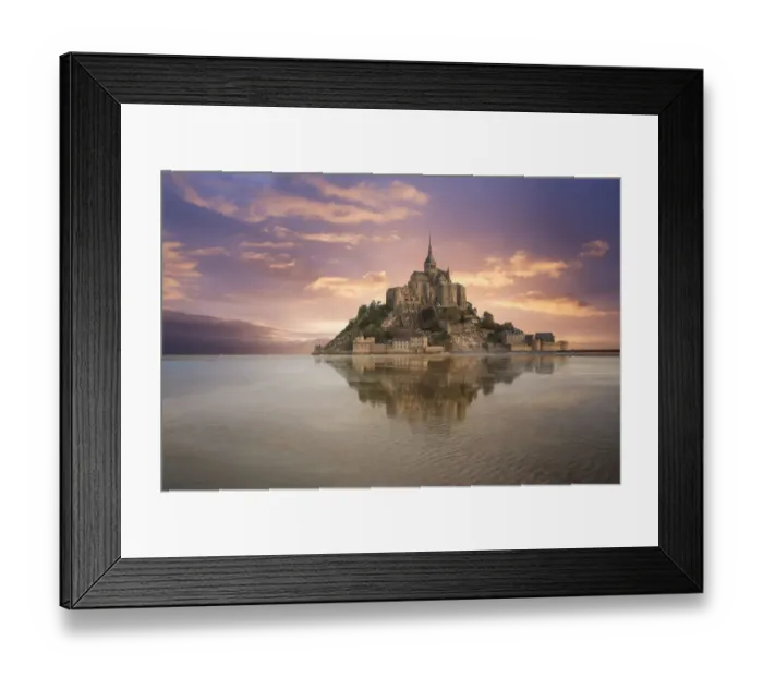 Framed Print : Mont Saint Michel Framed Print : Mont Saint Michel