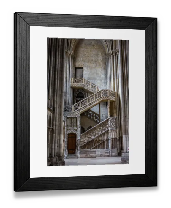 Framed Print : The Rouen Cathedral Framed Print : The Rouen Cathedral