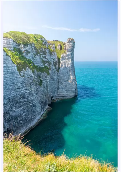 Coastline of etretat, Normandy, France