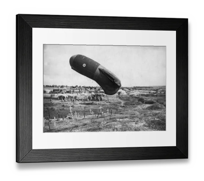 Framed Print : Observation Balloon Framed Print : Observation Balloon