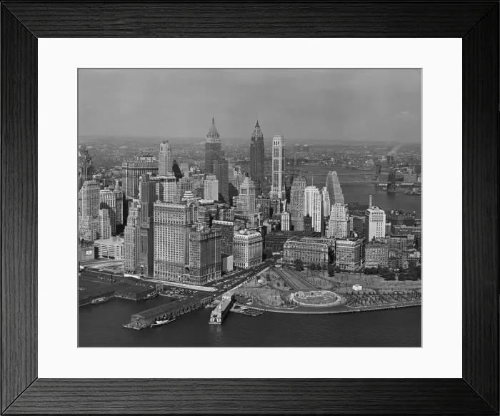 Framed Print : New York Skyline Framed Print : New York Skyline