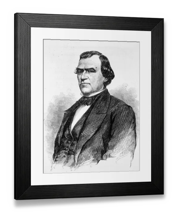 Framed Print : Andrew Johnson Framed Print : Andrew Johnson