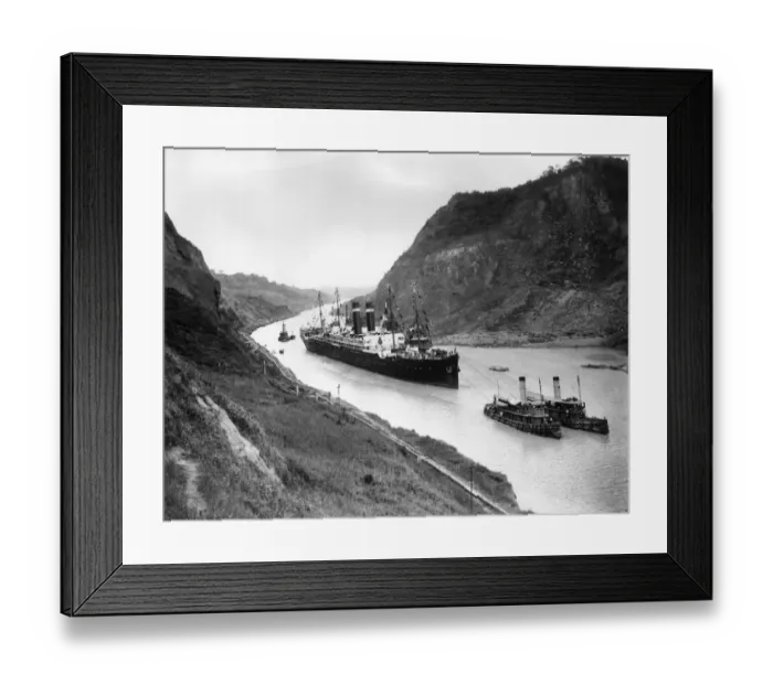 Framed Print : Panama Traffic Framed Print : Panama Traffic