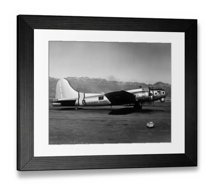 Framed Print : Coast Guard Plane