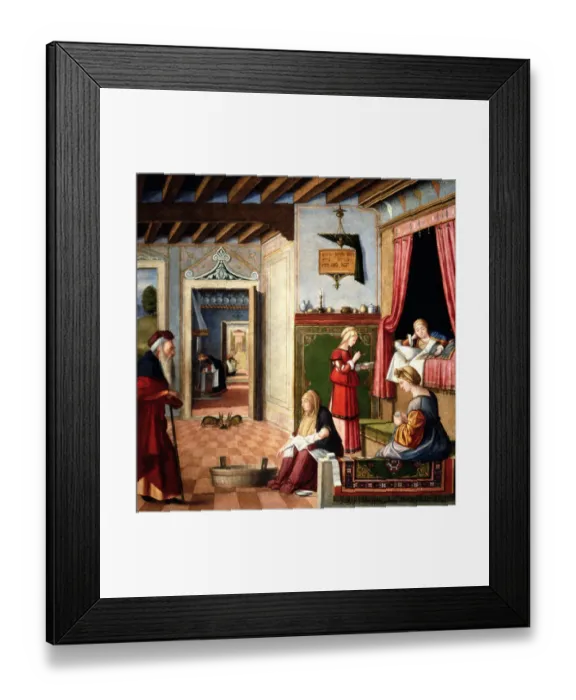 Framed Print : Birth of Mary Framed Print : Birth of Mary