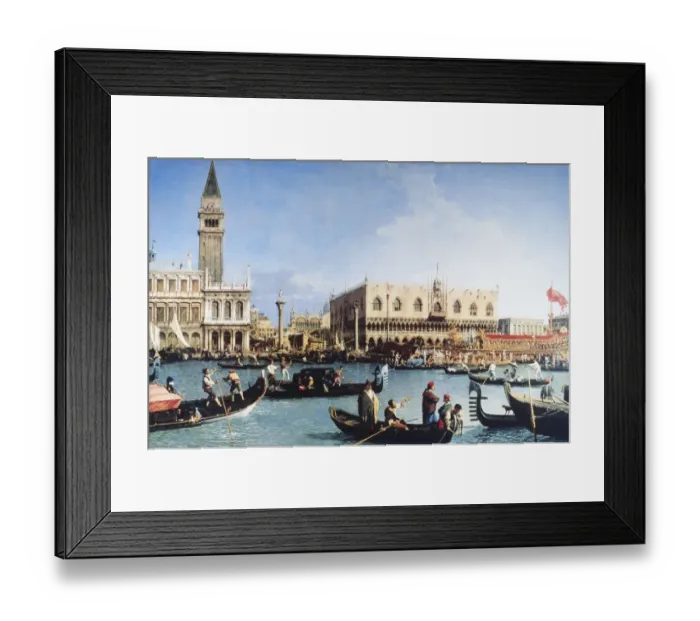 Framed Print : The Bucintoro at the Molo On Ascension Day Framed Print : The Bucintoro at the Molo On Ascension Day
