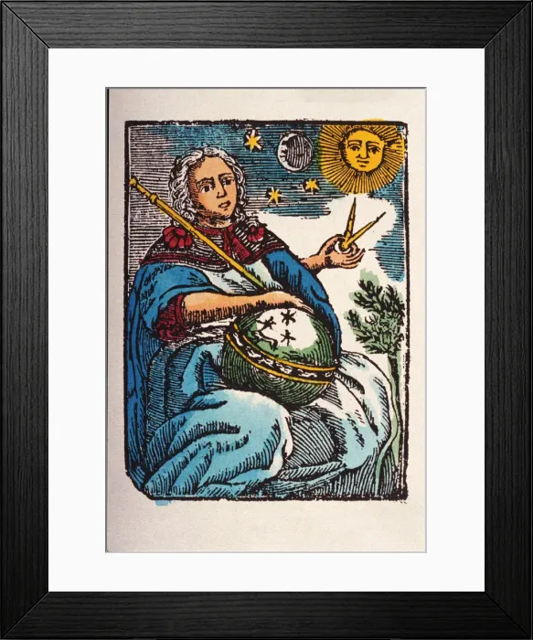Framed Print : Astrologer Framed Print : Astrologer