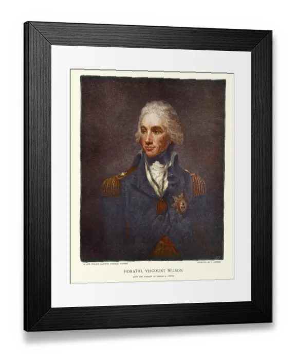 Framed Print : Horatio Nelson, 1st Viscount Nelson Framed Print : Horatio Nelson, 1st Viscount Nelson