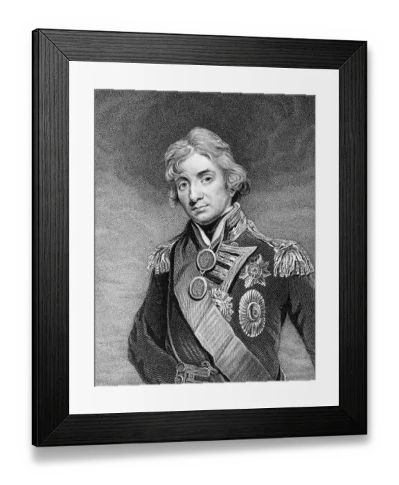 Framed Print : Admiral Horatio Nelson, 1st Viscount Nelson Framed Print : Admiral Horatio Nelson, 1st Viscount Nelson