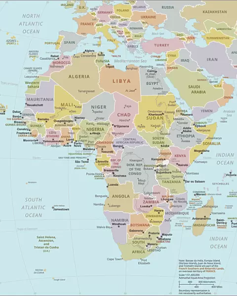 Political Map of Africa