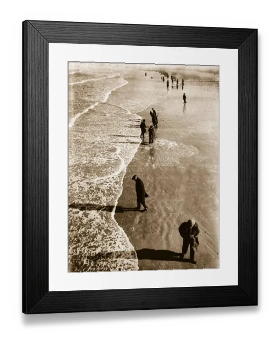 Framed Print : Beachcombers Framed Print : Beachcombers