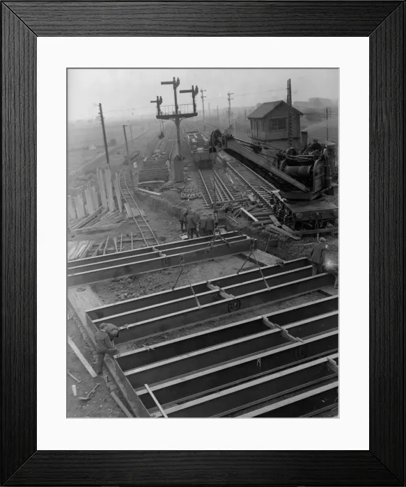 Framed Print : LNER Works