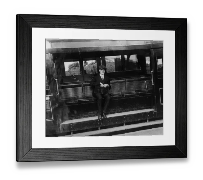 Framed Print : Sloping Seats