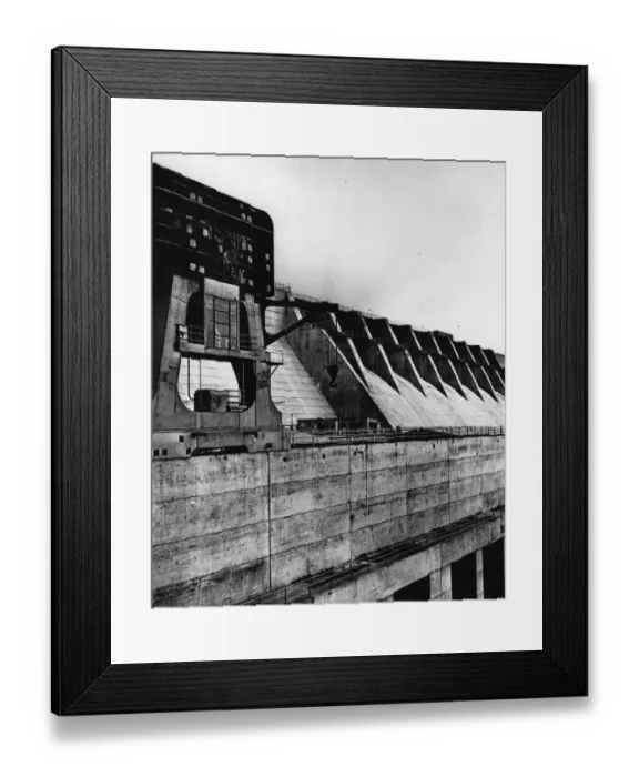 Framed Print : Cherokee Dam Framed Print : Cherokee Dam