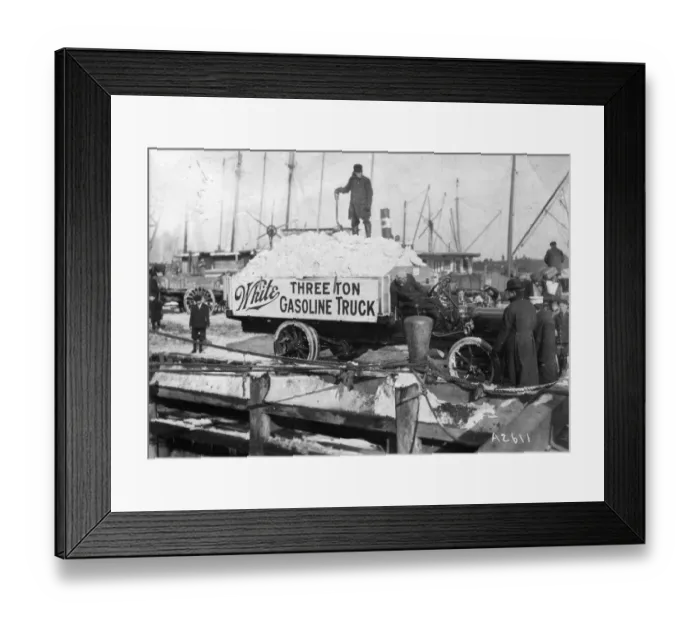 Framed Print : Gasoline Truck Framed Print : Gasoline Truck