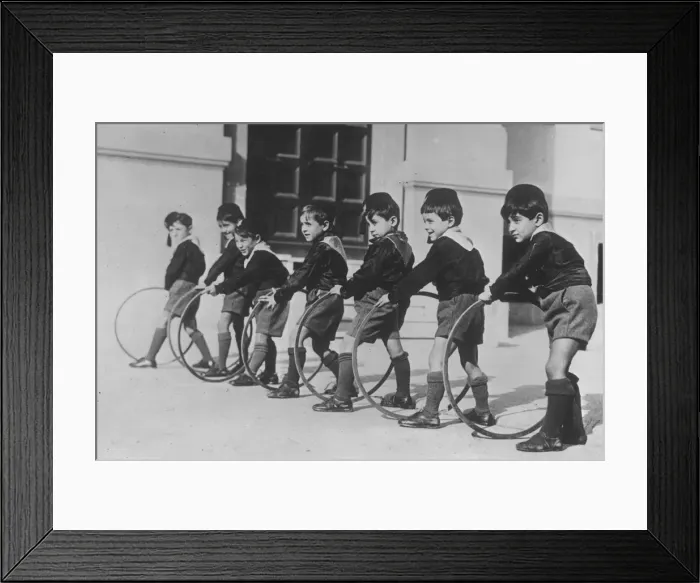 Framed Print : Hula Hoops Framed Print : Hula Hoops