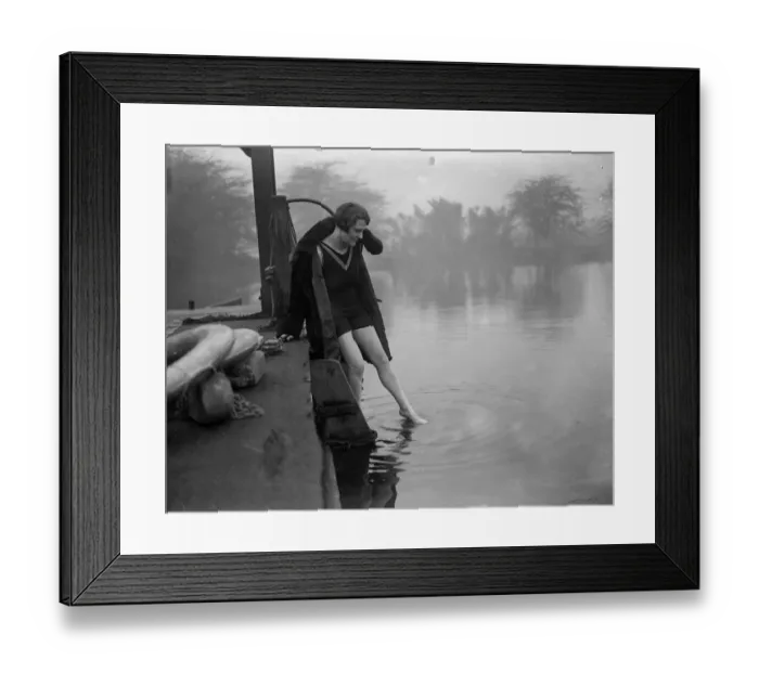 Framed Print : Spring Dip ? Framed Print : Spring Dip ?