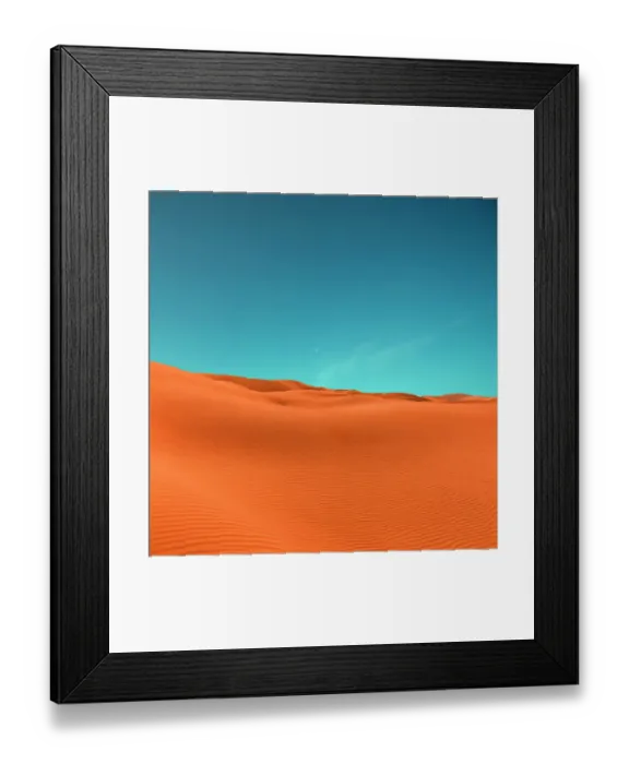 Framed Print : Sand dunes against sky Framed Print : Sand dunes against sky