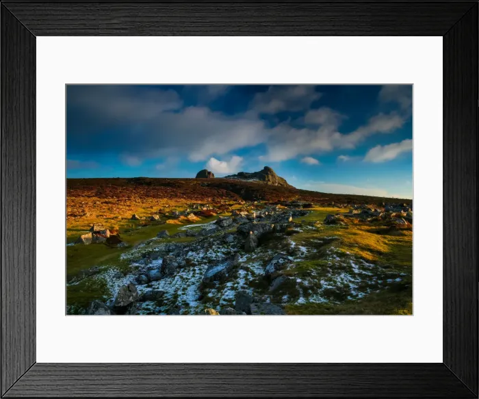 Framed Print : Ascent of Haytor Framed Print : Ascent of Haytor