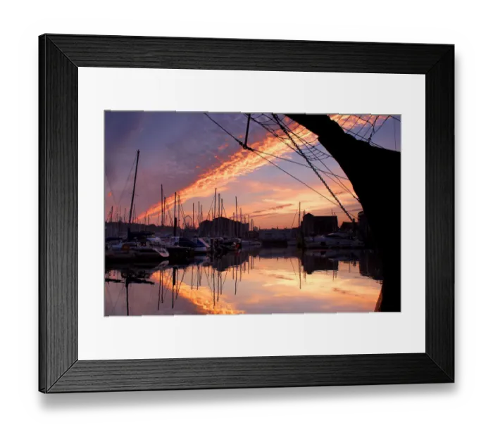 Framed Print : Diagonals at dusk Framed Print : Diagonals at dusk