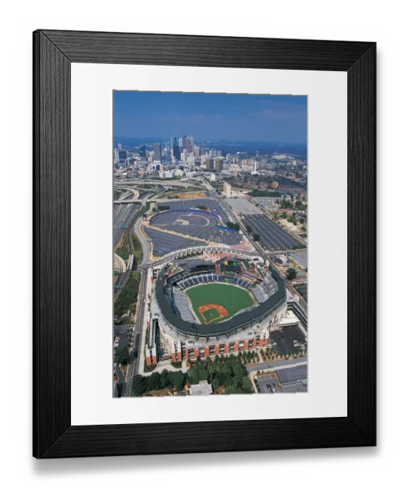 Framed Print : Turner Field, Atlanta, Georgia, USA