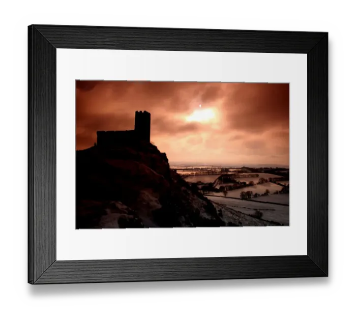 Framed Print : Winter sunburst Framed Print : Winter sunburst