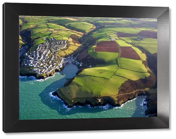 Port Isaac from above