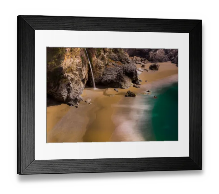 Framed Print : McWay falls