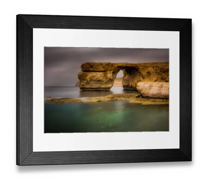 Framed Print : Azure Window Framed Print : Azure Window