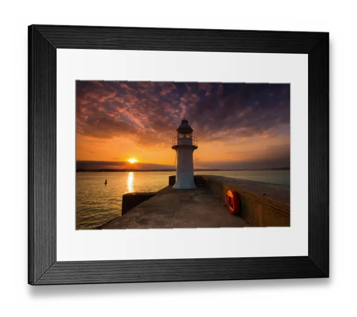 Framed Print : Brixham sunset Framed Print : Brixham sunset