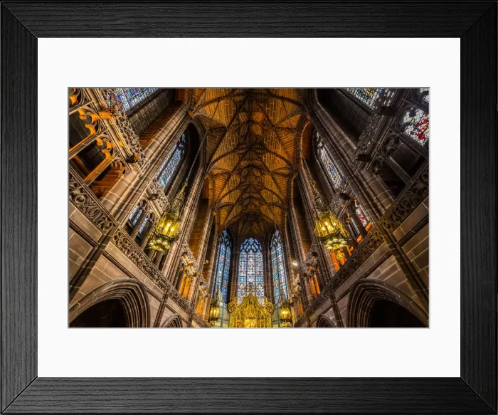 Framed Print : Anglican angles Framed Print : Anglican angles