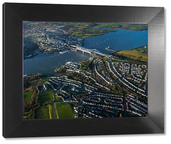 Plymouth and Saltash aerial