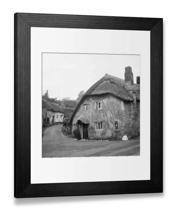 Framed Print : Thatched Cottage Framed Print : Thatched Cottage