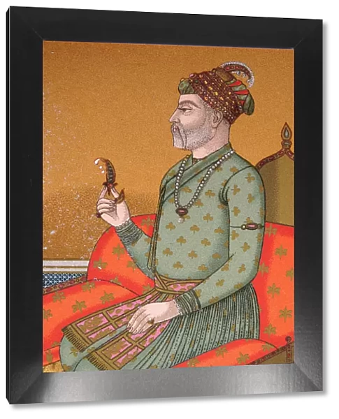 Indian man of the court of the Mughal emperor