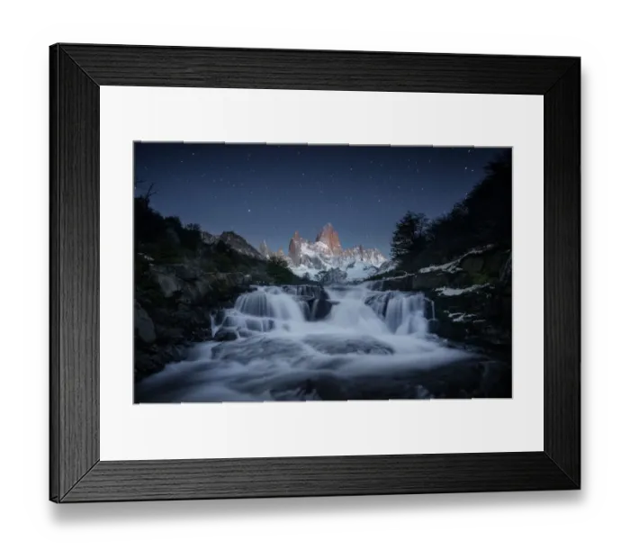 Framed Print : Wonderful view of Fitz Roy mountain, Patagonia, El Chalten - Argentina