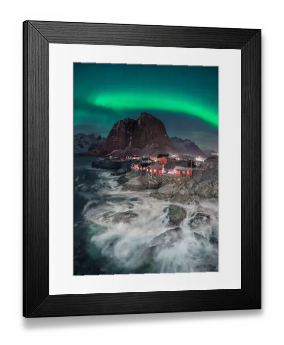 Framed Print : Traditional Norwegian fishing cottages, huts, Hamnoy in Lofoten in northern Norway Framed Print : Traditional Norwegian fishing cottages, huts, Hamnoy in Lofoten in northern Norway
