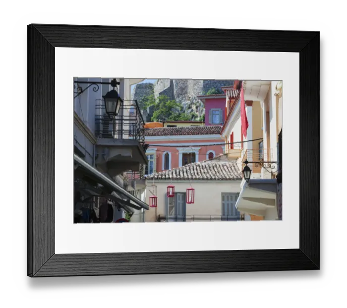 Framed Print : Cityscape of Nafplio, Greece Framed Print : Cityscape of Nafplio, Greece