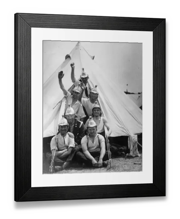 Framed Print : Firemans Camp Framed Print : Firemans Camp