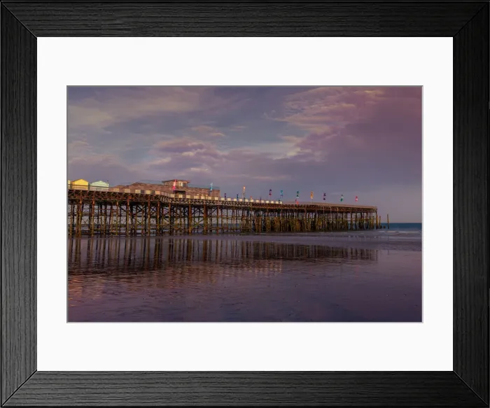 Framed Print : Hastings Pier